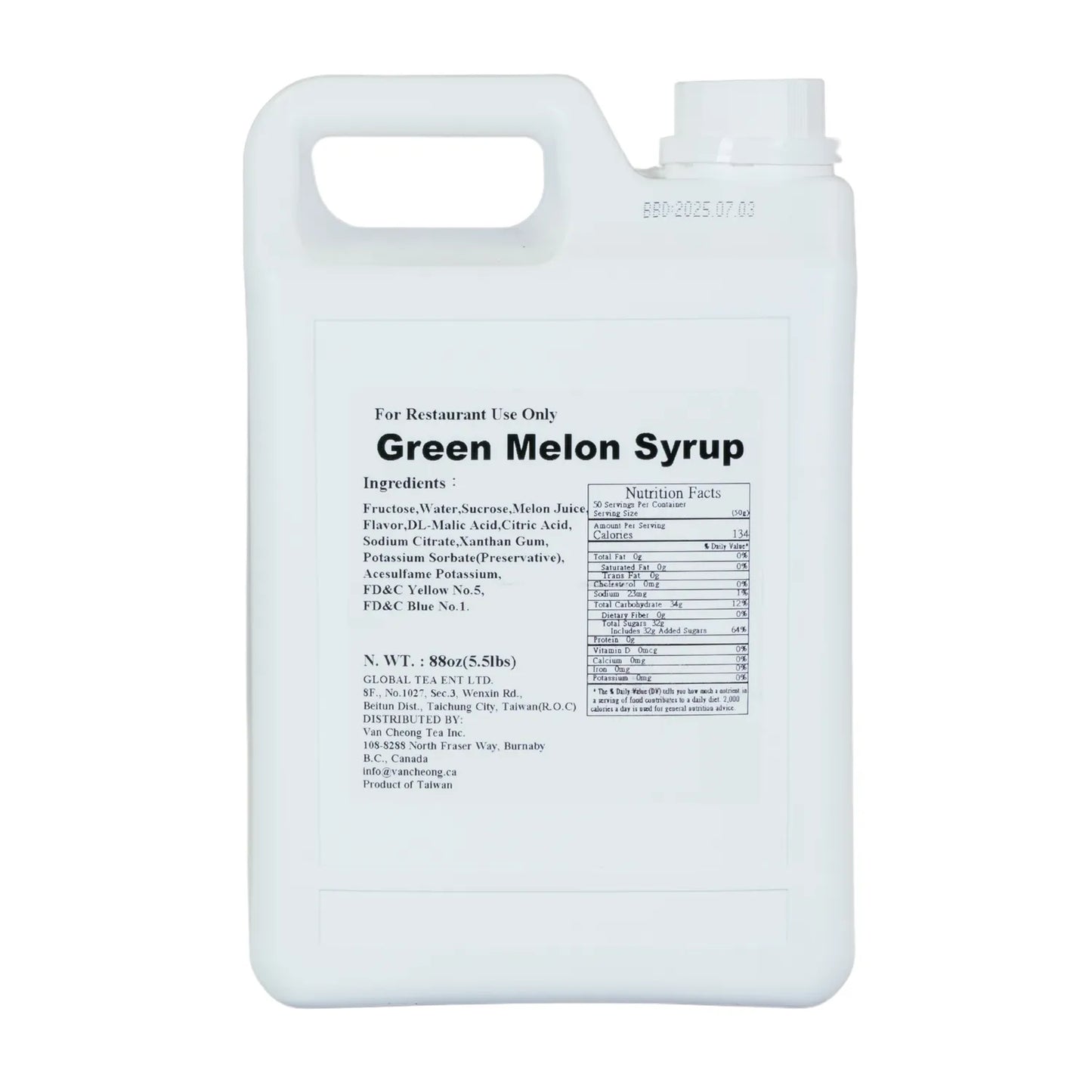 Green Melon Syrup