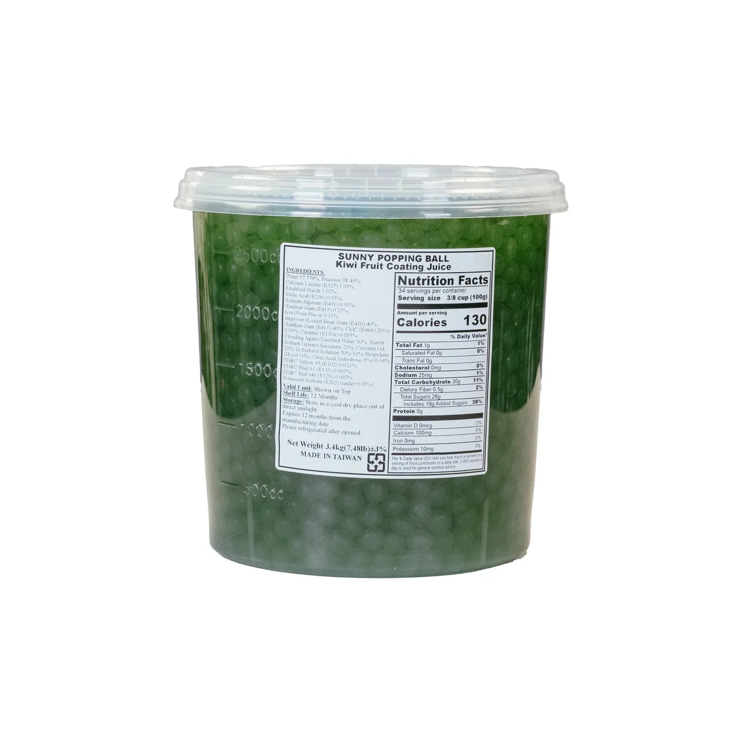 Kiwi Popping Boba