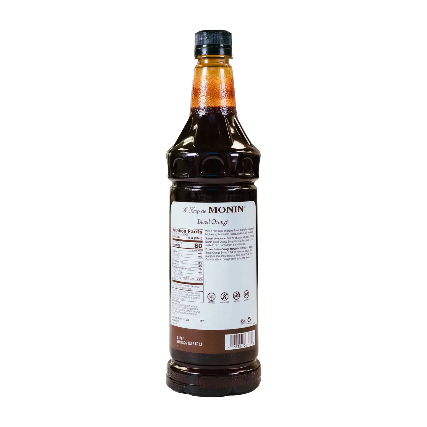 Monin Blood Orange Syrup
