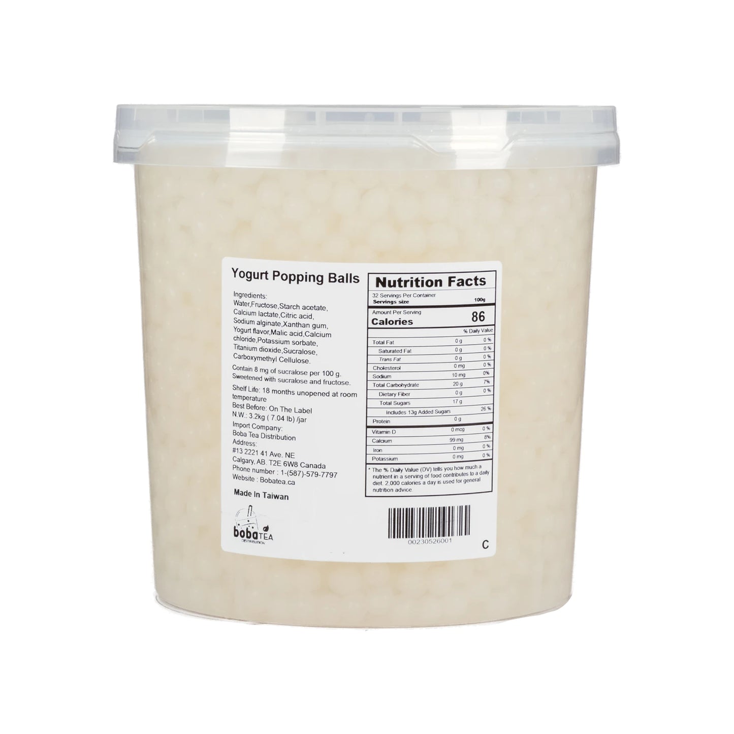 Yogurt Popping Boba