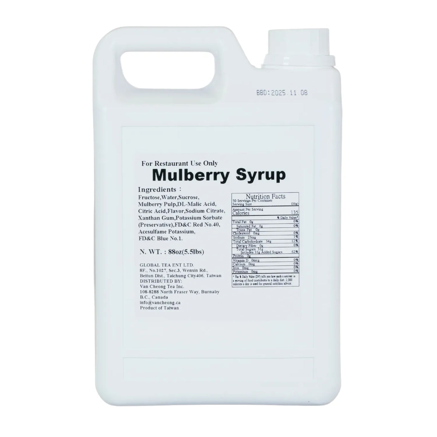Mulberry Syrup