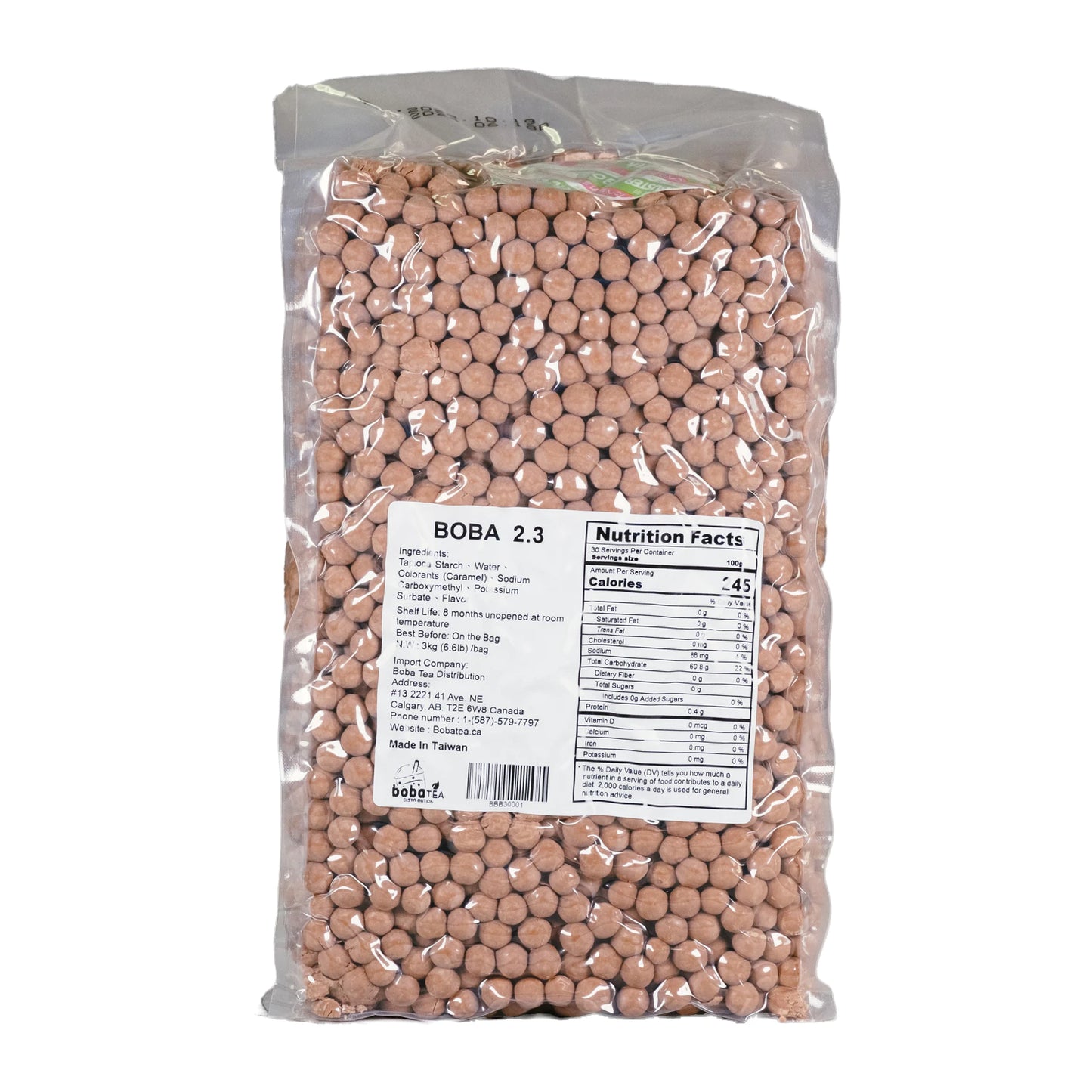 Boba Tapioca Pearls (2.3mm Size)