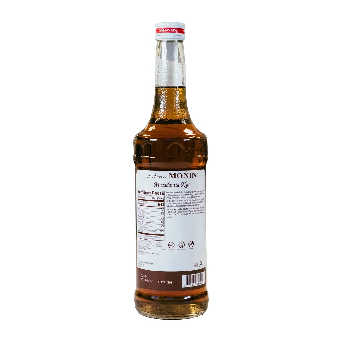 Monin Macadamia Nut Syrup