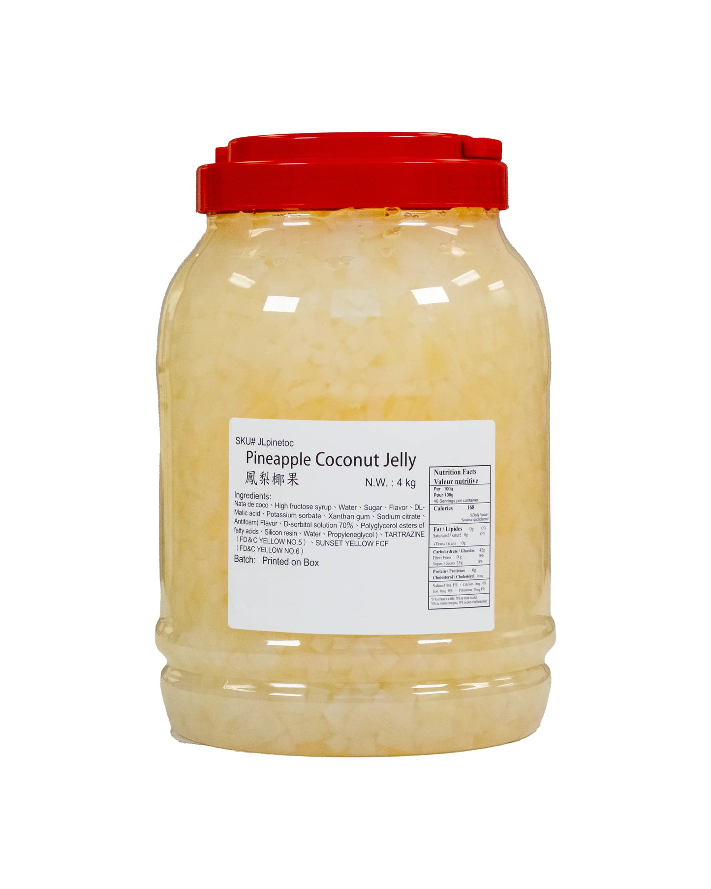 Pineapple Coconut Jelly